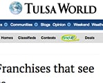 Tulsa World Franchises coverage of Brightway Insurance