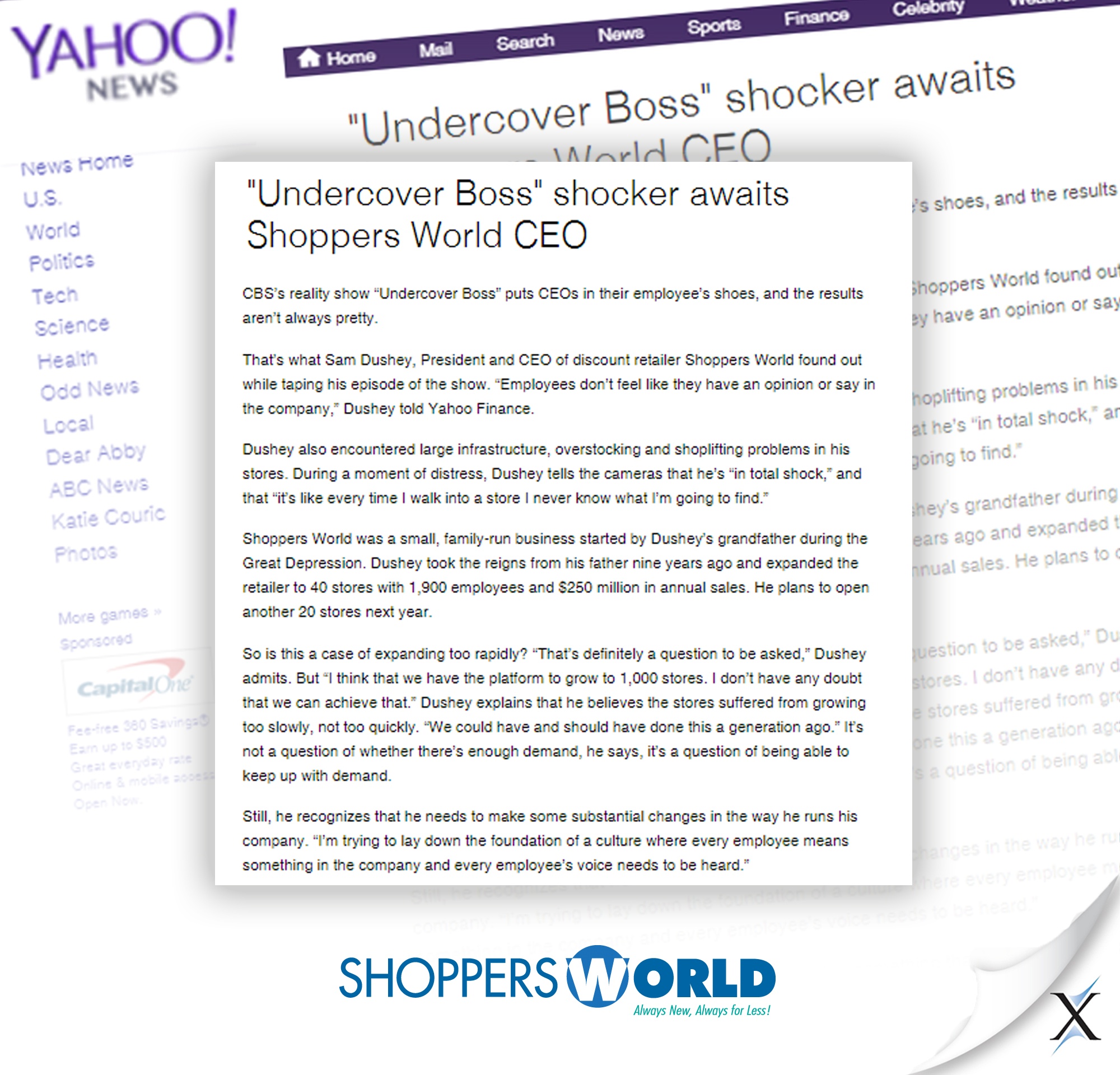 Undercover boss questions and answers picture
