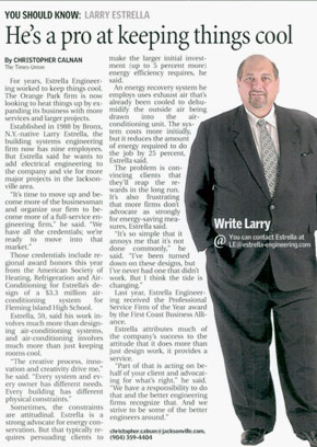 Estrella magazine article.