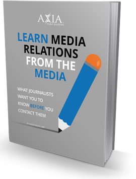 Axia Public Relations has a free ebook for those that want to learn how to establish or improve a relationship with the media, right from the media itself!