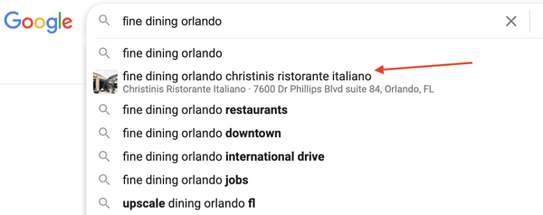 An example of using Autocomplete for SEO purposes.