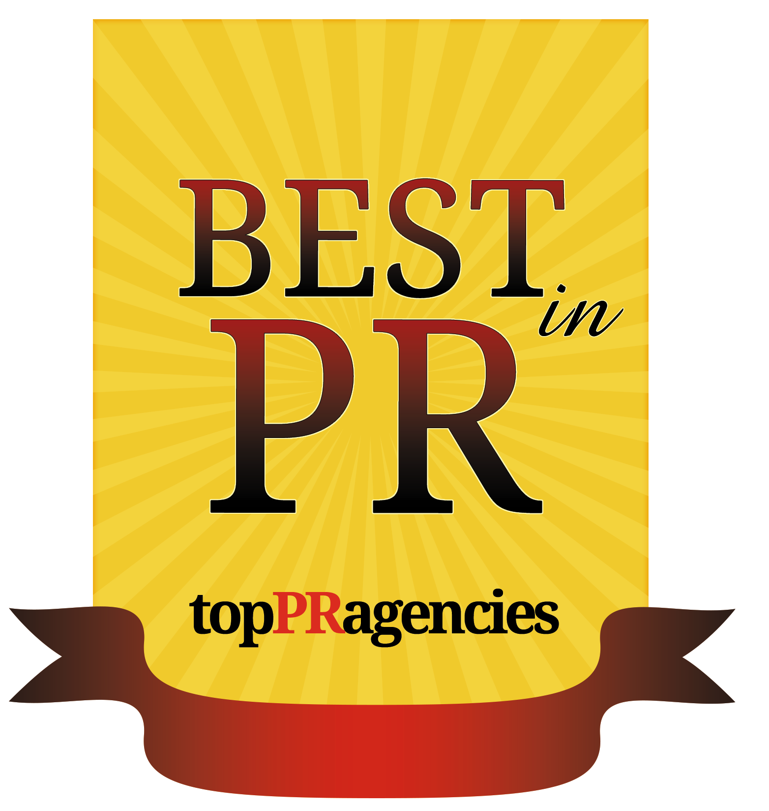 Best in PR award from TopPRAgencies