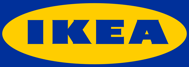 Ikea's logo.
