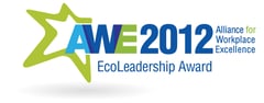 EcoLeadership award - Awe 2012 - Award Recognition PR by Axia