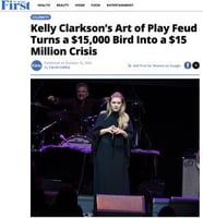 A news story of a PR crisis.