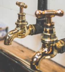 Two faucets.