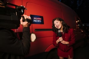 A newscaster.