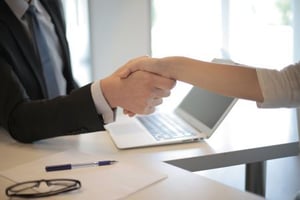 A PR firm being hired.